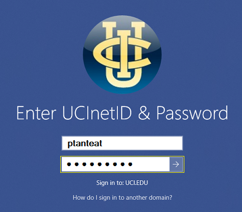 Enter your password (Case Sensitive)
